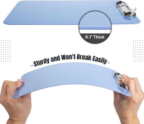 Mr. Pen- Plastic Clipboard, 12.5" x 9", 2 Pack, Black, Clipboards for Kids & Adults, Clipboards Plastic, Clip Board, Teacher Clipboard, Kids Clipboard, Cute Clipboard, Plastic Clipboards in Saudi Arabia
