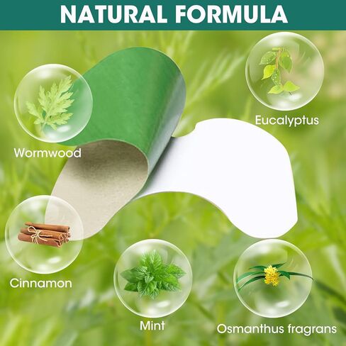 32 رقعة طبيعية للركبة، رقعات عشبية دافئة لمعجون رقعة الركبة، يدوم طويلاً لتقليل المفاصل غير المريحة، ملصق مستخلص الشيح للركبة والكتف والظهر والرقبة والخصر in Kuwait