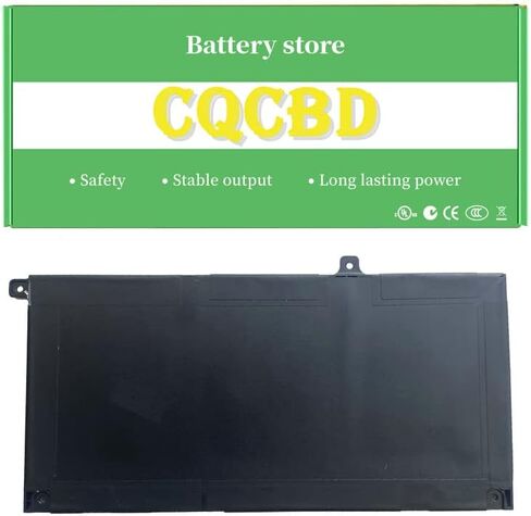 CQCQ JK6Y6 H5CKD 0C5KG6 0CF5RH Battery for Dell Latitude 3410 3510 Vostro 5300 5401 5501 Inspiron 5300 5401 5408 5501 5508 5400 7405 7300 7500 2-in-1 Silver Series (3Cell 11.25V 40Wh/3378mAh) in Saudi Arabia