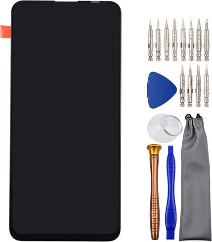 LCD Display Touch Digitizer Screen with Tool Kit Replacement for Asus Zenfone 6 ZS630KL ZS630KL Zenfone 6z Midnight Black in Kuwait