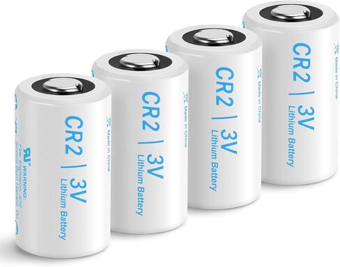 CR2 Battery 4 Pack CR2 3V Lithium Rangefinder Battery Long Lasting Power for Golf Range Finders,Alarm System, Monitor, Sensor in Saudi Arabia