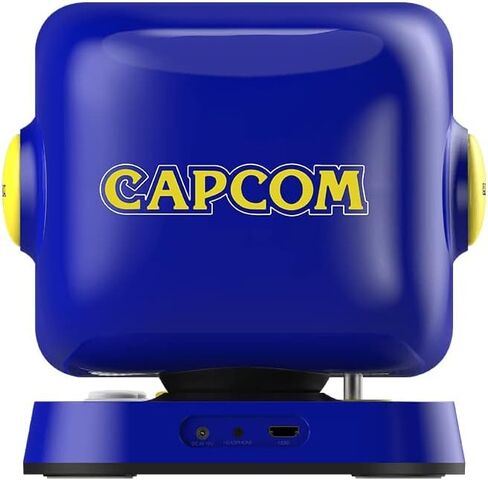 وحدة تحكم RETRO STATION Capcom Arcade، محملة مسبقًا بألعاب Capcom 5 Street Fighter Series المرخصة رسميًا و5 ألعاب Mega Man Series، وشاشة LCD مقاس 8 بوصات ودعم مخرج HDMI إلى شاشة كبيرة in Kuwait