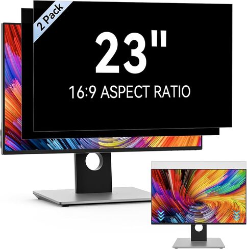 Privacy Screen MacBook Pro 15 Inch (2016-2019), Magnetic Removable Anti Glare Blue Light Privacy Filter with Camera Cover, Anti Spy Black out Laptop Screen Protector for Mac 15In (A1707, A1990) in Kuwait