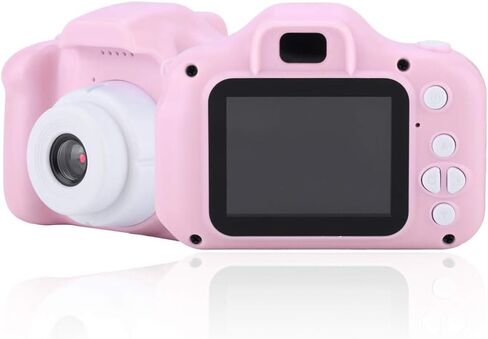 Kids Camera, 12 * 11 * 5 X2 Mini Portable 2.0 Inch Color Screen Childrens Digital Camera HD 1080P (Blue) in Saudi Arabia