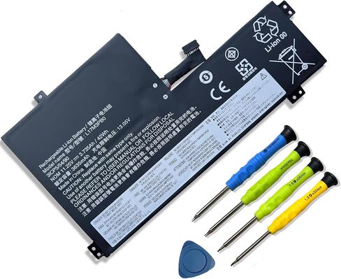استبدال بطارية الكمبيوتر المحمول L17M3PB0 L17C3PG0 لجهاز Lenovo Chromebook 100e الجيل الثاني 100e-81QB 300e الجيل الثاني 300e-81QC 500e الجيل الثاني C340-11 S340-14 Series Notebook L17L3PB0 L18D3PG1 42Wh 3735mAh in Saudi Arabia