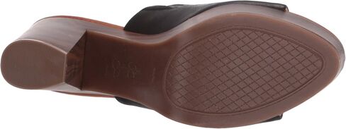 Jessica Simpson Women's Shelbie Block Heel Platform Heeled Sandal, Dark Black, 6 in Saudi Arabia