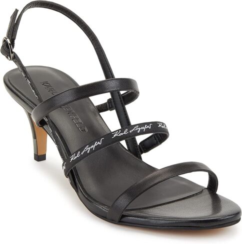 KARL LAGERFELD Women's Ankle Strap DEXTRA Heeled Sandal in Saudi Arabia
