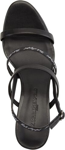 KARL LAGERFELD Women's Ankle Strap DEXTRA Heeled Sandal in Saudi Arabia