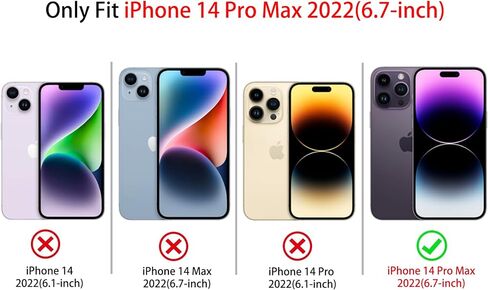 NITITOP متوافق مع iPhone 14 Pro Max Case لطيف زهرة شفافة للنساء فتاة فائقة النحافة كريستال مقاوم للصدمات ناعم TPU مضاد للأصفر غطاء هاتف واقٍ - أبيض in Kuwait