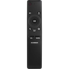 AH81-13358A Replace Remote Applicable for Samsung Soundbar HW-N450 HW-N450/ZA HW-N550 HW-N550/ZA HW-N650 HW-N650/ZA HW-A430 HW-A470 HW-N430/ZA HW-T420 HW-Q900T HW-Q950T HW-R50C HW-R550 HW-T420 HW-T450