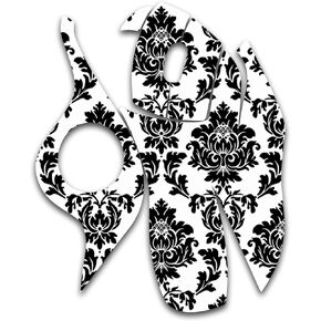 MightySkins Skin for Logitech M570 Wireless Trackball Mouse - Vintage Damask | Protective, Durable, and Unique Vinyl Decal wrap cover | Easy to Apply, Remove, and Change Styles | Made in The USA