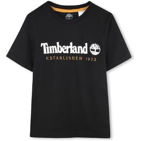 Timberland Boys Short Sleeve Legacy Graphic Crew Neck T-Shirt