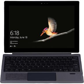 Sanpyl Foldable Bluetooth Keyboard for Pro, 7 Color Backlighting, USB C Rechargeable, BT Keyboard with Touchpad for Multiple Types