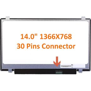 New 14.0 inch Screen compatible with SATELLITE RADIUS E45W-C4200X 1366X768 Slim HD laptop replacement screen