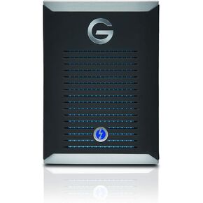 G-Technology 0G10310-1 500GB G-Drive Mobile Pro SSD Portable Professional Grade External Storage - Thunderbolt 3