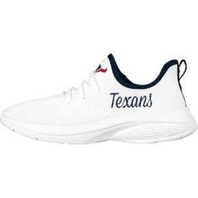 FOCO San Francisco 49ers NFL Womens Midsole White Sneakers