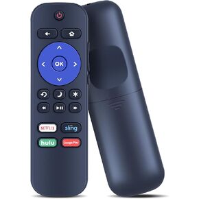 New NS-RCRUS-17 Replaced Remote Control for Insignia Roku TV NS-24DR220NA18 NS-65DR620NA18 NS-32DR420NA16 NS-32DR420NA16A NS-40DR420NA16B NS-39DR510NA17 NS-32DR310NA17 NS-32DR420NA16B NS-40DR420NA16