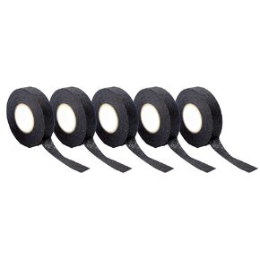 SANKEMU 10 Rolls Wire Harness Tape, 3/4 inch x 49 Feet Adhesive Fabric Tape,High Temp Wiring Loom Self-Adhesive Felt Cloth Electrical Tape for Automotive Engine