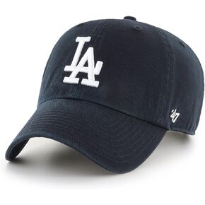 '47 Los Angeles Dodgers Clean Up Dad Hat Baseball Cap - Moss Green/Pink