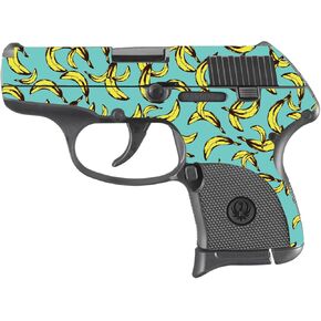 MightySkins Skin Compatible with Ruger LCP 380 - Bananas | Protective, Durable, and Unique Vinyl Decal wrap Cover | Easy to Apply, Remove, and Change Styles | Made in The USA