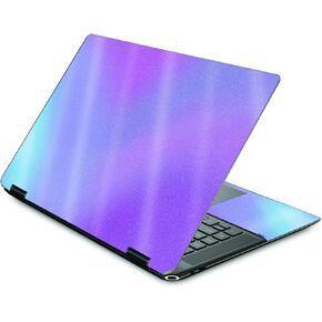MightySkins Glossy Glitter Skin Compatible with HP Spectre X360 16" (2022) - Purple Fog | Protective, Durable High-Gloss Glitter Finish | Easy to Apply, Remove, and Change Styles | Made in The USA