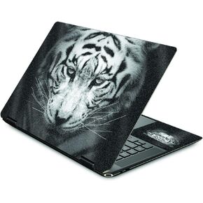 MightySkins Glossy Glitter Skin Compatible with HP Spectre X360 16" (2022) - Mono Tiger | Protective, Durable High-Gloss Glitter Finish | Easy to Apply, Remove, and Change Styles | Made in The USA