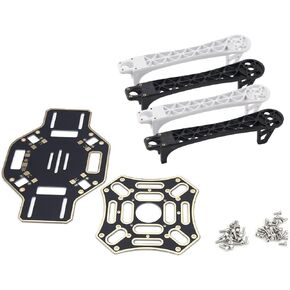 plplaaoo F450 Multi Rotor Airframe 450mm Drone Frame Airframe Frame Wheel with Landing Skid Gear for RC Quadcopter Aircraft Frame Kits, Aircraft Drone Frame Kit, Drone kit Drone Frame kit quadco