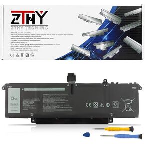 ZTHY P83V9 Laptop Battery Replacement for Dell Precision 5470 5480 5490 Series Notebook P154G P154G001 P154G002 CDTT2 15.4V 72Wh 4442mAh 4-Cell