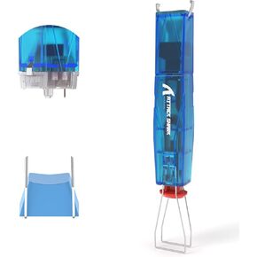 ATTACK SHARK KS01 2-in-1 Switch Puller Keycap Puller for Mechanical Keyboard,304 Stainless Steel Puller,Switch DIY Tool,Easily Remove Replacement Gaming Keyboard(Blue Transparent)