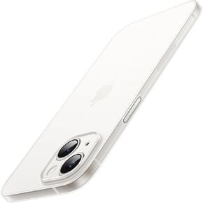 JETech Ultra Slim (0.35mm Thin) Case for iPhone 14 6.1-Inch, Camera Lens Cover Full Protection, Lightweight Matte Finish PP Hard Minimalist Case, Support Wireless Charging (Black)
