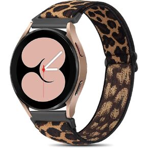 أربطة مطاطية من Wanme لساعة Samsung Galaxy Watch Active 2 40 مم 44 مم / ساعة Galaxy 42 مم / ساعة 3 41 مم، سوار معصم ناعم قابل للتعديل 20 مم لساعة Samsung Galaxy Watch 4/Active 2