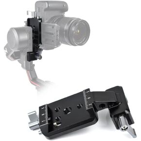 Vertical Camera Mount for DJI RS 2 / RS 3 / RS 3 Pro Gimbal, Aluminum Vertical Shooting Mounting Plate for Social Media DJI Stabilizer Accessories