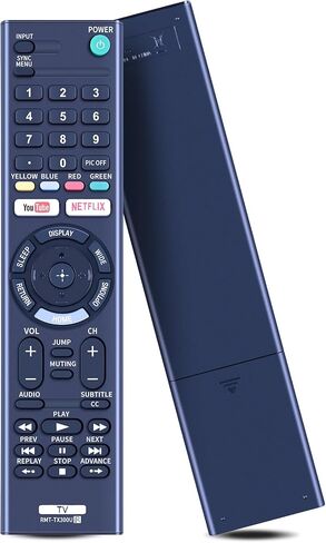 RMT-TX300U Replace Remote Applicable for Sony TV KD-55X720E KD-49X720E KD-43X720E KD-49X700E KD-43X700E KD-55X700E KD-60X690E KD-70X690E KD-65X730F KD-50X690E XBR-49X800E XBR-55X800E XBR-43X800E in Saudi Arabia