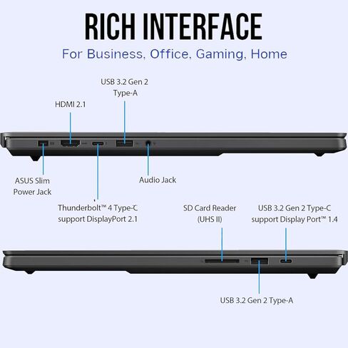 ASUS ROG Zephyrus Intel Ultra 9 RTX 4070 Ultimate Gaming Laptop, 16" WQXGA 2560 x 1600 240Hz, Intel Ultra 9 185H, NVIDIA GeForce RTX 4070, 16GB RAM, 2TB SSD, with A-Data 512 External SSD Bundle in Saudi Arabia