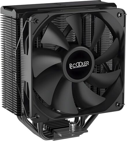 مبرد هواء وحدة المعالجة المركزية PCCOOLER Paladin EX400 Premium، مروحة PWM 130 مم، مبرد وحدة المعالجة المركزية 180W TDP، طبقة حماية مضادة للأكسدة مطلية بالنيكل لـ AMD AM4 AM5 وIntel LGA 1700/1200/115X (Paladin EX400) in Kuwait