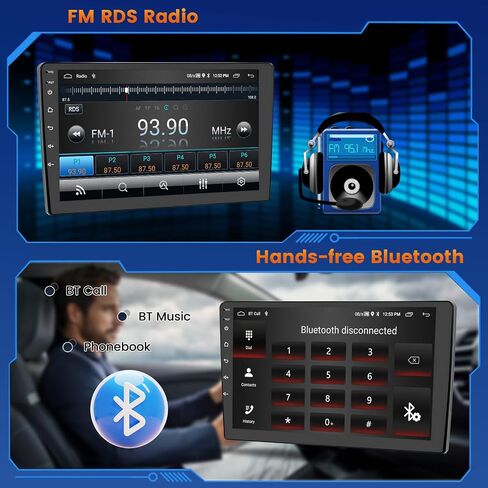2G+32G Inefala لـ Subaru Impreza WRX STI 2003-2006 Android 13 مجموعة ستيريو مع Carplay اللاسلكي وAndroid Auto، راديو بشاشة لمس عالية الدقة 9 بوصة مع GPS WiFi BT EQ 28UI USB Mic كاميرا احتياطية in Saudi Arabia