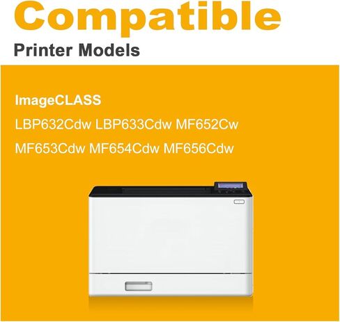 067H 067 Toner Cartridge Set 4 Pack High Capacity Remanufactured Replacement for Canon 067H for imageCLASS MF656Cdw MF653Cdw MF654Cdw LBP632Cdw LBP633Cdw Printer in Saudi Arabia