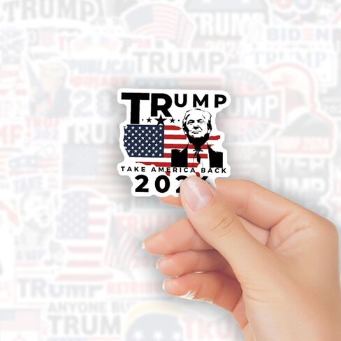 100 Pcs 2024 Stickers for Adults, Vinyl Waterproof Stickers for Waterbottle Laptop Car Bumper Phone Case Hard Hat, Cool Decal Party Favor Gift in Saudi Arabia