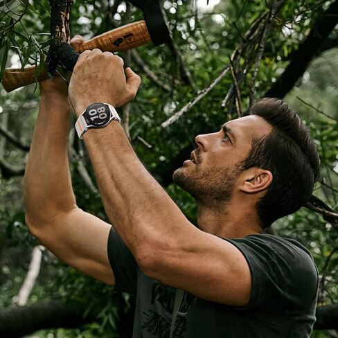 سوار رياضي من Suitisbest S-Hook متوافق مع Samsung Galaxy Watch 6 5 4 7 FE Band، Watch 6/4 Classic، Watch 5 Pro، حزام حلقة نايلون متين وقابل للتعديل لـ Galaxy Active1/Active2 in Saudi Arabia