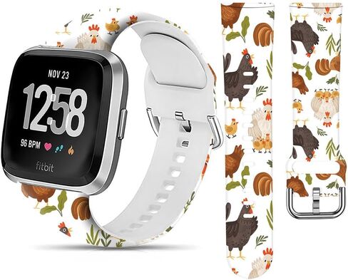 Sport Band Compatible with Versa 4/Versa 3/Sense 2/Sense for Women Men,Elastic Replacement Wristbands Strap for Versa 4/Versa 3/Sense 2 Smart Watch in Saudi Arabia