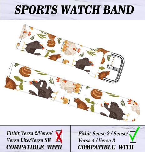 Sport Band Compatible with Versa 4/Versa 3/Sense 2/Sense for Women Men,Elastic Replacement Wristbands Strap for Versa 4/Versa 3/Sense 2 Smart Watch in Saudi Arabia