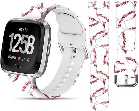 سوار رياضي متوافق مع Versa 4/Versa 3/Sense 2/Sense للنساء والرجال، حزام معصم بديل مرن للساعة الذكية Versa 4/Versa 3/Sense 2 in Kuwait