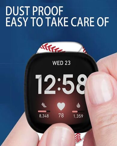 سوار رياضي متوافق مع Versa 4/Versa 3/Sense 2/Sense للنساء والرجال، حزام معصم بديل مرن للساعة الذكية Versa 4/Versa 3/Sense 2 in Kuwait