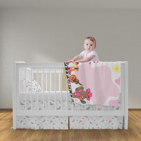 Cow Girl Baby Stuff, Baby Monthly Milestone Stuff for Newborn Baby Photo Taken - Baby Age Blanket with 2 Frame in Saudi Arabia