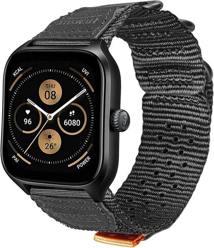 أحزمة ساعة Torbollo متوافقة مع Amazfit، أساور معصم رياضية متينة وناعمة قابلة للتعديل لـ Amazfit GTS 4/4 Mini/3/2 /2e/2 mini، Bip 3 Pro / 3/U Pro/Bip/Lite/S/S lite in Saudi Arabia