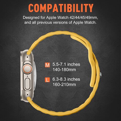 R-Lite Fit 3 عبوات رياضية متوافقة مع Apple Watch Ultra 2 Band 49mm 45mm 44mm 42mm للرجال، حزام بديل من السيليكون الناعم لسلسلة iWatch Series Ultra SE 9 8 7 6 5 4 3 2 1 in Saudi Arabia