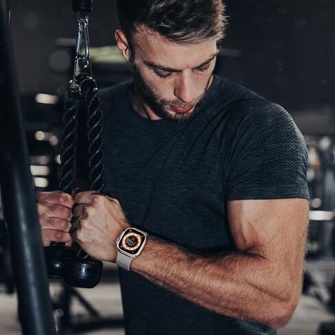 R-Lite Fit 3 عبوات رياضية متوافقة مع Apple Watch Ultra 2 Band 49mm 45mm 44mm 42mm للرجال، حزام بديل من السيليكون الناعم لسلسلة iWatch Series Ultra SE 9 8 7 6 5 4 3 2 1 in Saudi Arabia