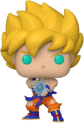 Funko POP Animation: Dragon Ball Z - SS Goku with Kamehameha Wave Multicolor, 3.75 inches in Saudi Arabia