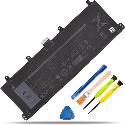 9F4FN بطارية كمبيوتر محمول بديلة لـ Dell Latitude 7320 قابلة للفصل Inspiron 14 3420 Series 09F4FN 2VKW9 8PK6G 7.6V 40Wh 5000mAh in Saudi Arabia