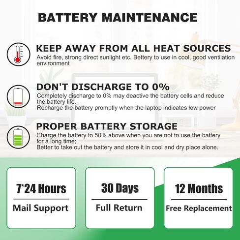9F4FN بطارية كمبيوتر محمول بديلة لـ Dell Latitude 7320 قابلة للفصل Inspiron 14 3420 Series 09F4FN 2VKW9 8PK6G 7.6V 40Wh 5000mAh in Saudi Arabia